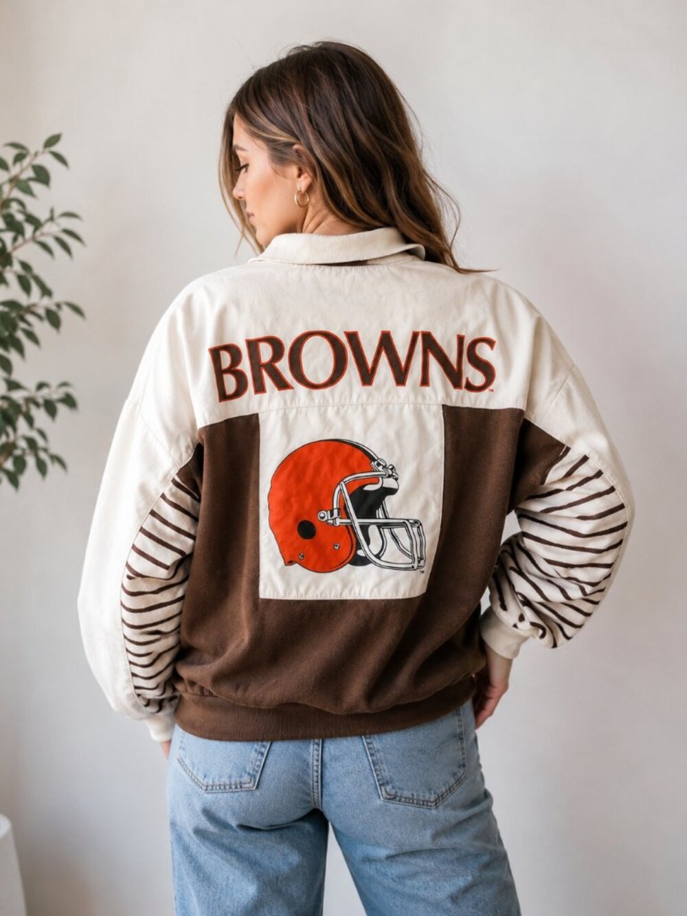 Vintage 1994 Winning Streak Cleveland Browns NFL Sweatshirt Adult Medium - Picture 3 of 12